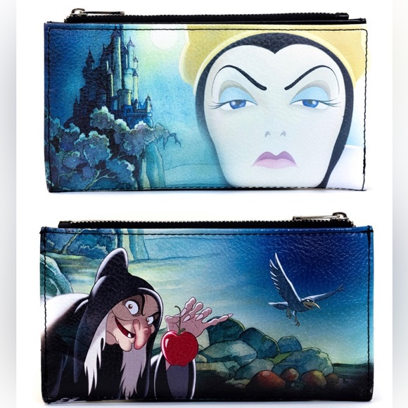 Disney Villains Snow White Evil Queen Park Crossbody Bag & Matching Wallet Set - Picture 6 of 8